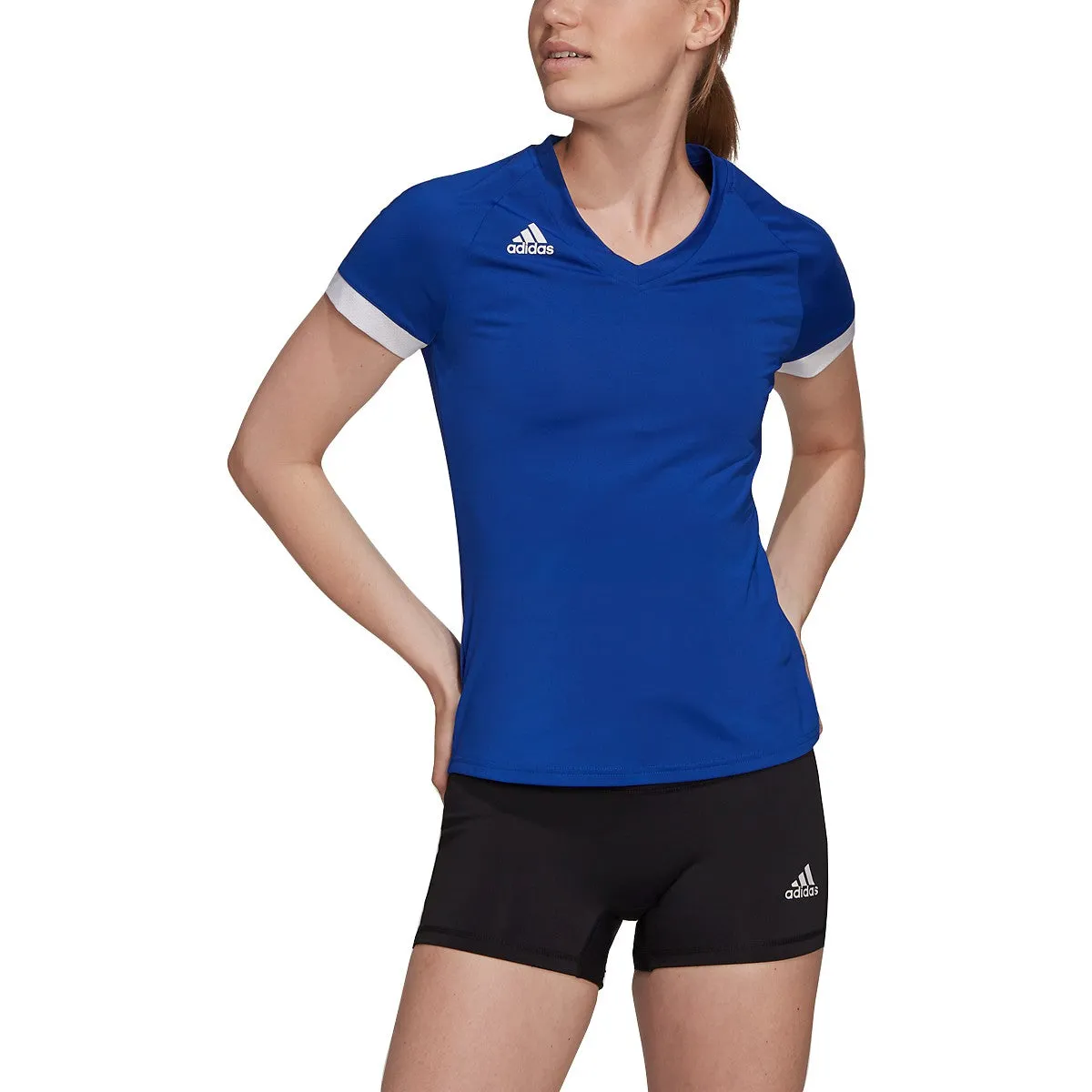 adidas Women's Quickset Short Sleeve Volleyball Jersey