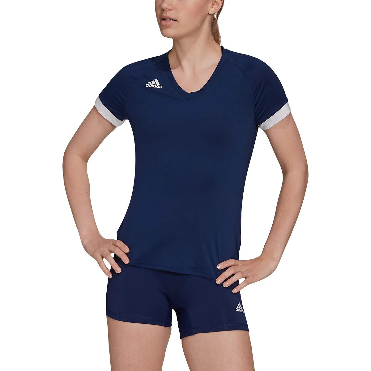 adidas Women's Quickset Short Sleeve Volleyball Jersey