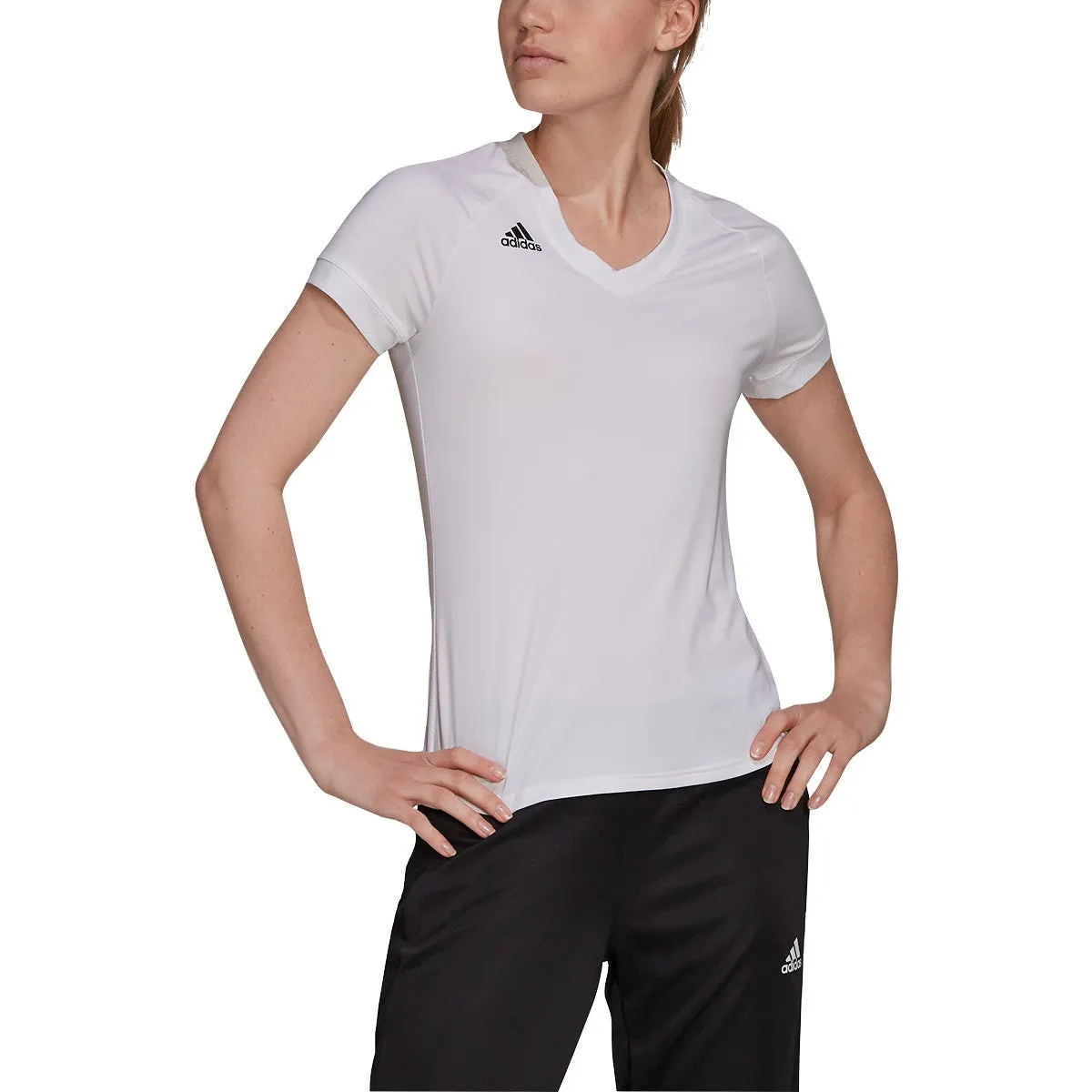 adidas Women's Quickset Short Sleeve Volleyball Jersey