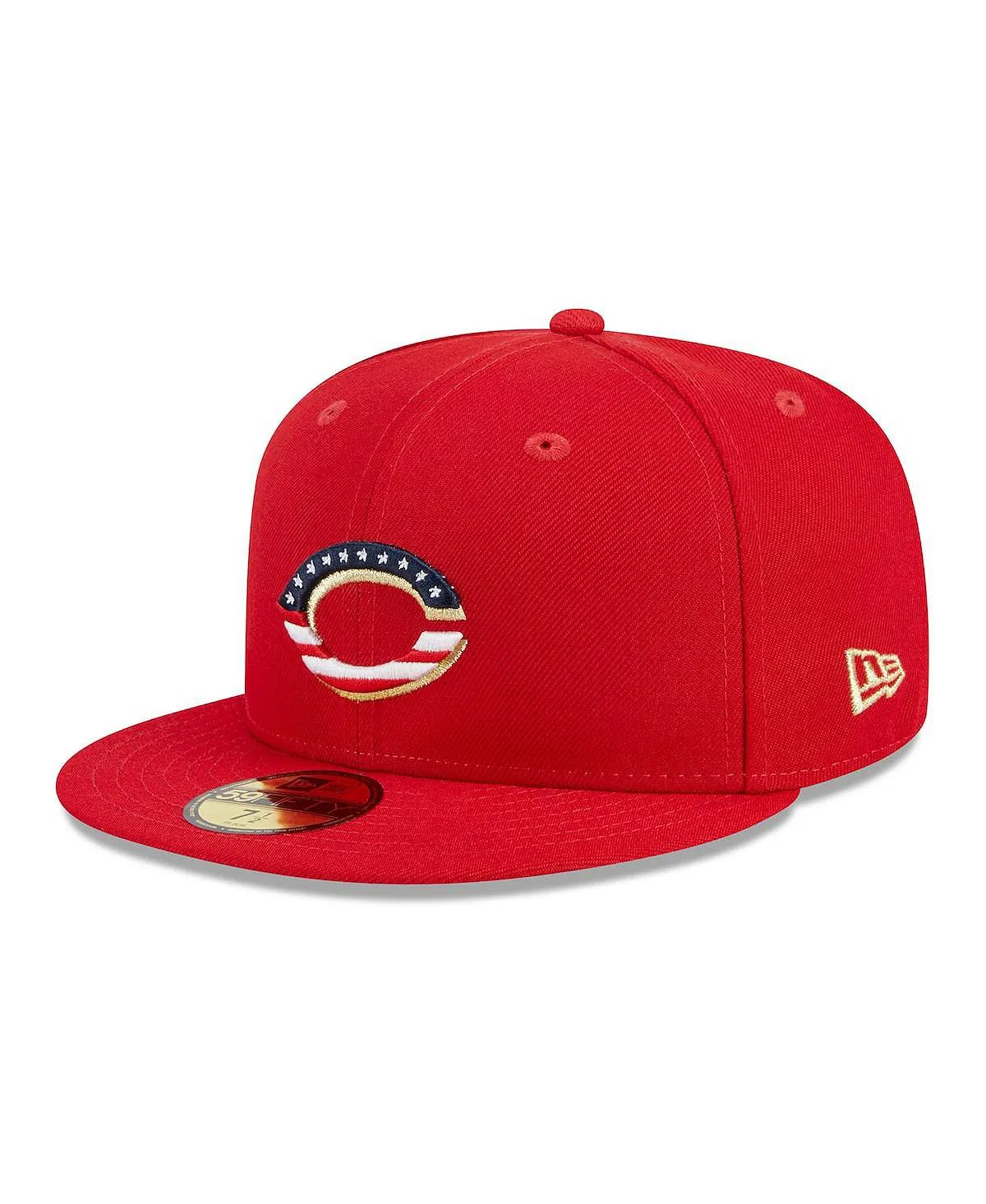 Cincinnati Reds Men's Red Hat July 4, 2023 59FIFTY. New Era