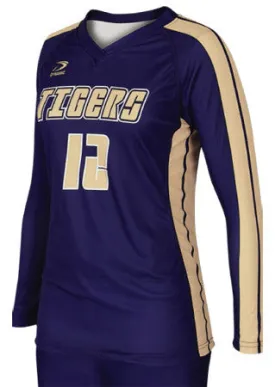 Dynamic Team Sports Ladies Custom Sublimated Volleyball Jersey Design 700-2