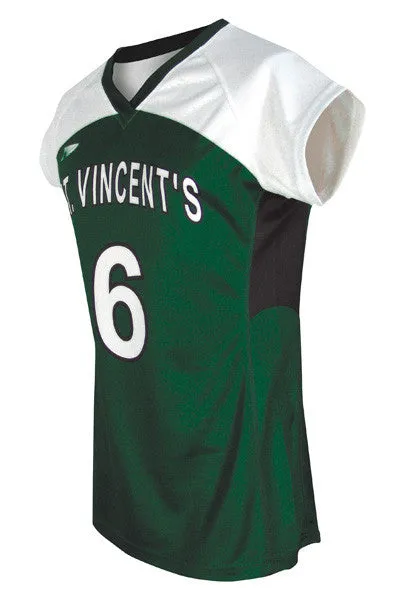 Dynamic Team Sports Ladies Custom Sublimated Volleyball Jersey Design 700-6