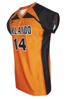 Dynamic Team Sports Ladies Custom Sublimated Volleyball Jersey Design 700-7