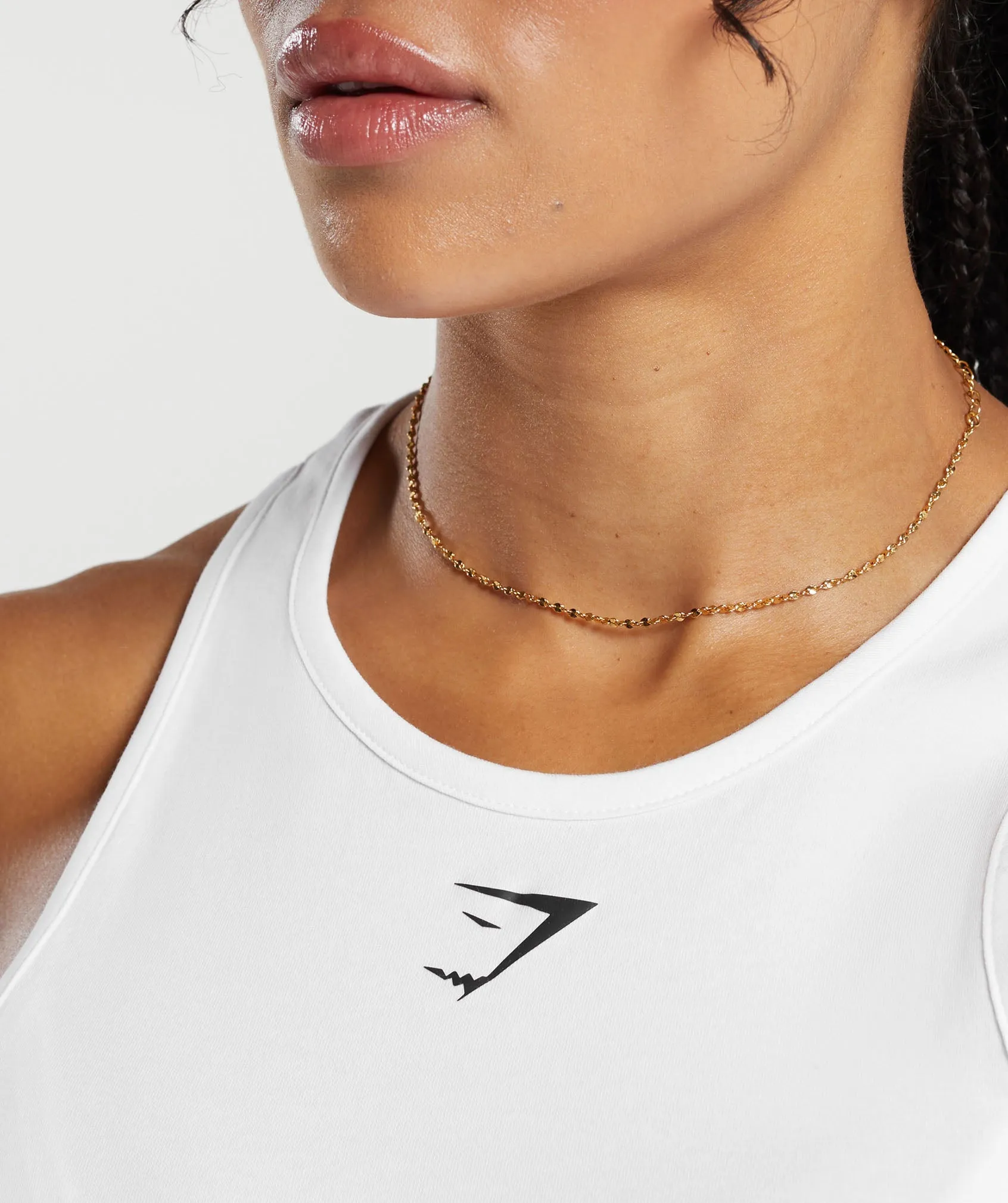 Gymshark Training Cotton Tank - White