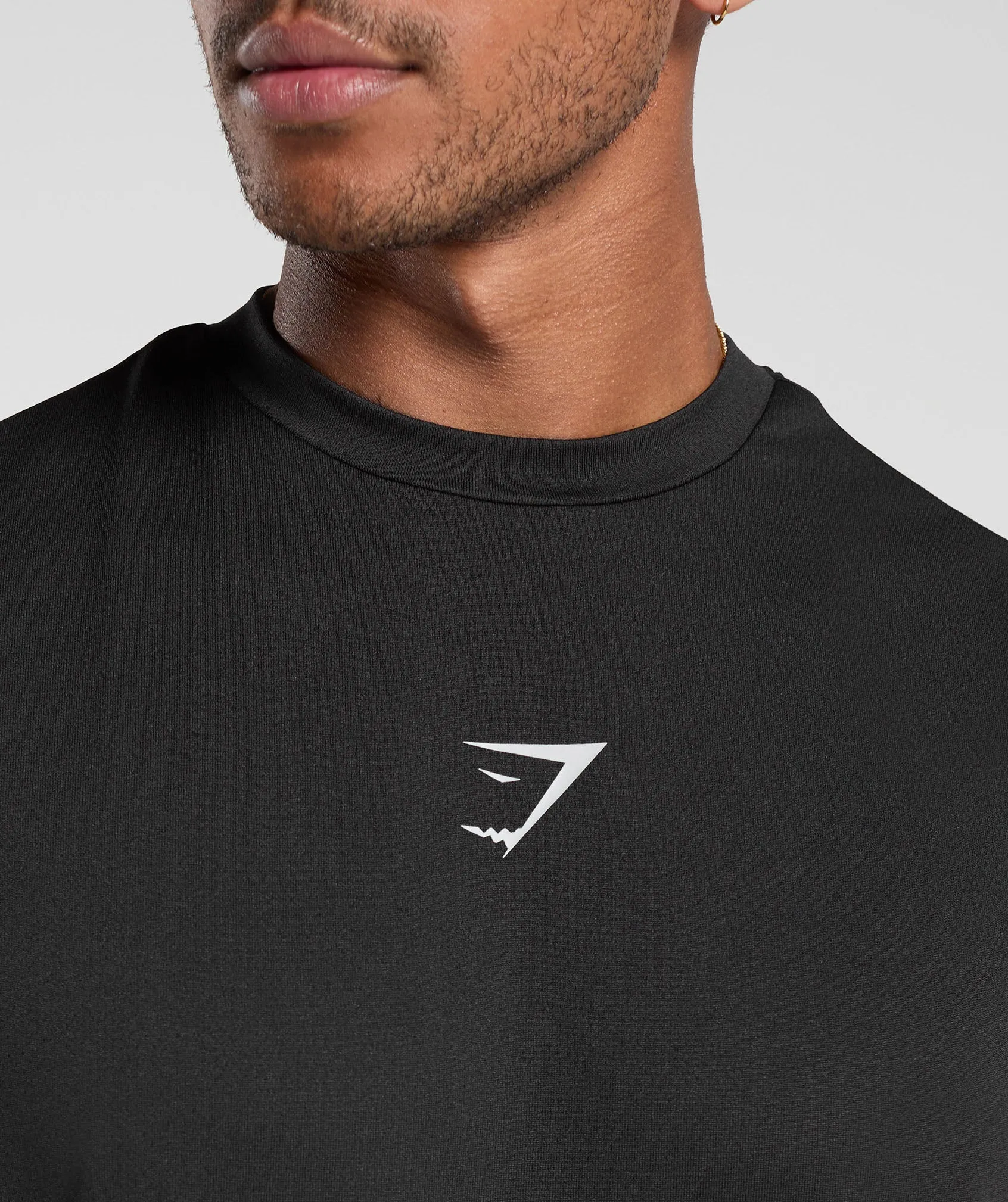 Gymshark Training Department Cut Off Tank - Black
