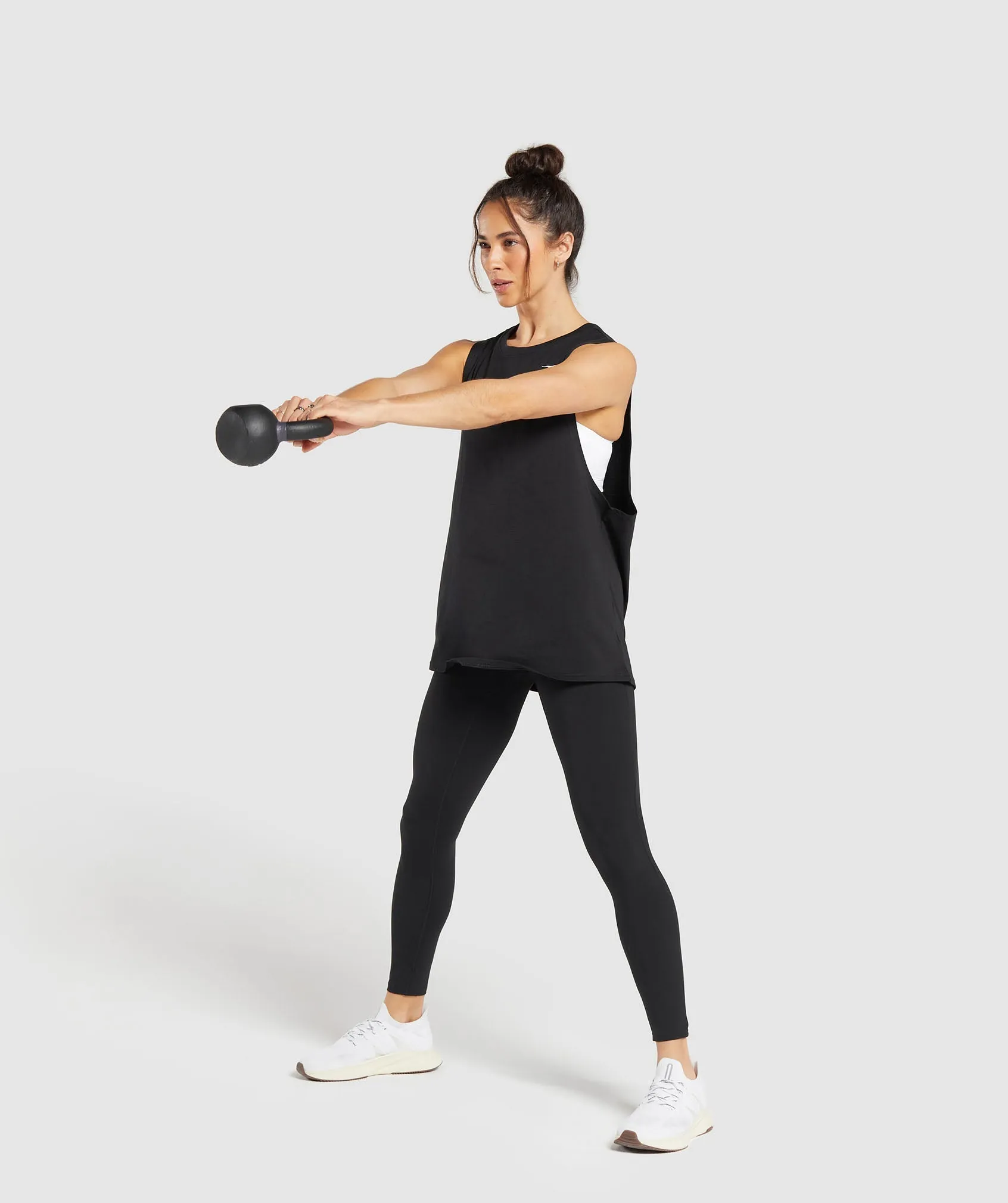 Gymshark Training Drop Arm Tank - Black