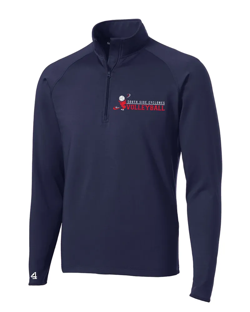 Southside Volleyball Game Day 1/4 Zip Stretch