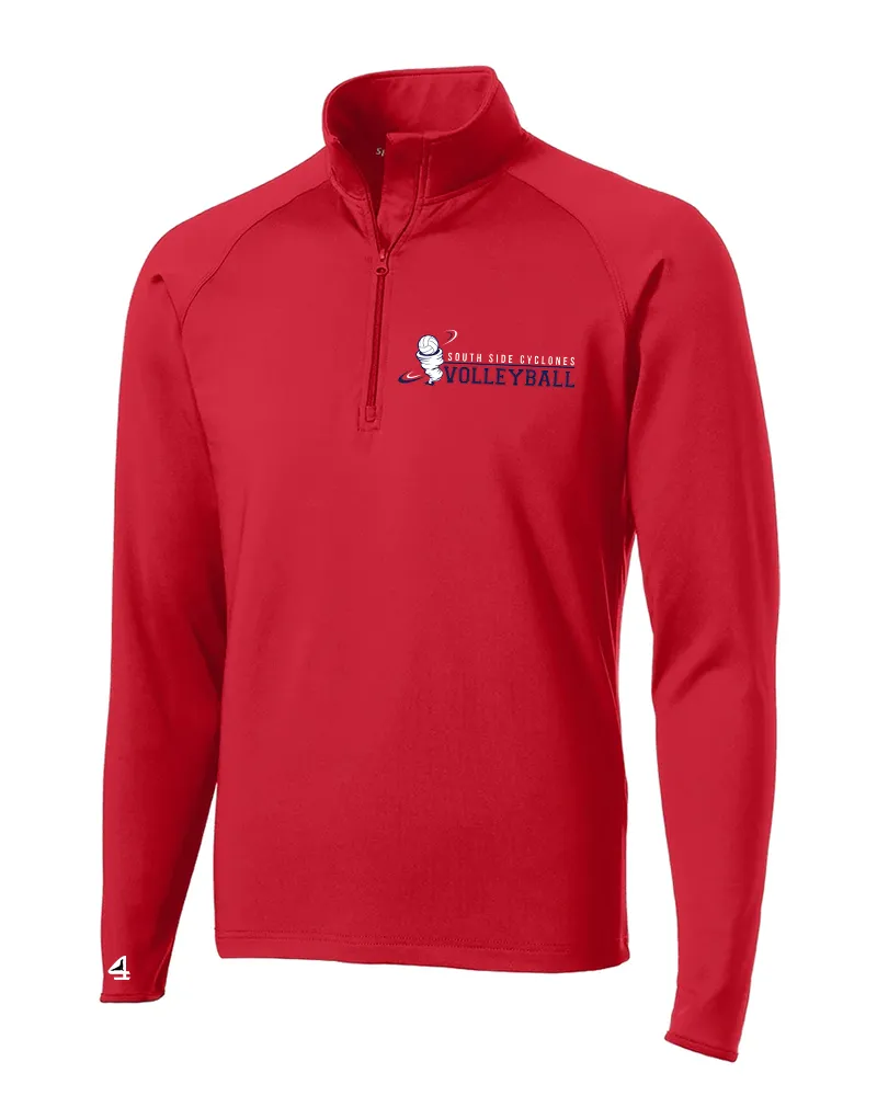 Southside Volleyball Game Day 1/4 Zip Stretch